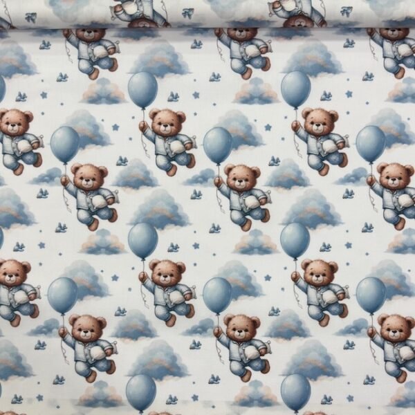 Popeline Bear Collecion - Branco