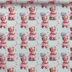 Popeline Bear Collecion - Branco