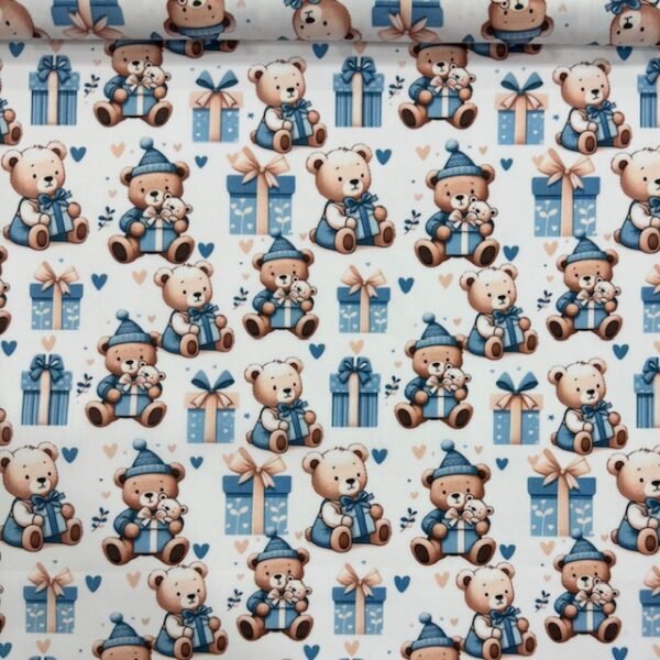 Popeline Bear Collecion - Branco