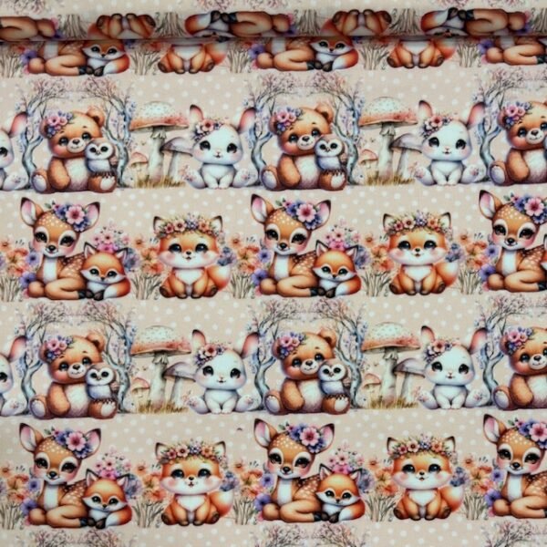 Popeline Forest - Rosa