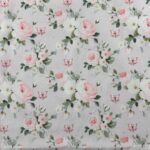 Popeline Rose Butterfly by Ana Lobo - Rosa