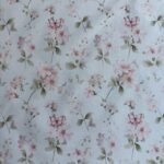 Popeline Flowers Butterfly by Ana Lobo - Rosa