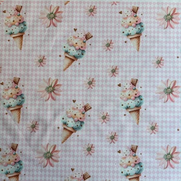 Popeline Ice Cream by Ana Lobo - Branco