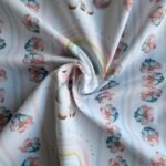 Popeline Unicorn Rainbow by Ana Lobo - Branco - Image 2