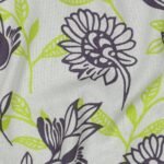 Linho Viscose Flowers - Verde - Image 3