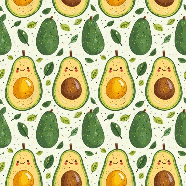 Lycra Estampada - Abacate