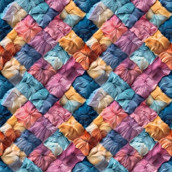 Lycra Estampada - Check Multicolor