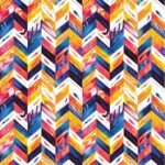 Lycra Estampada - Chevron