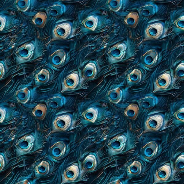 Lycra Estampada - Feathers