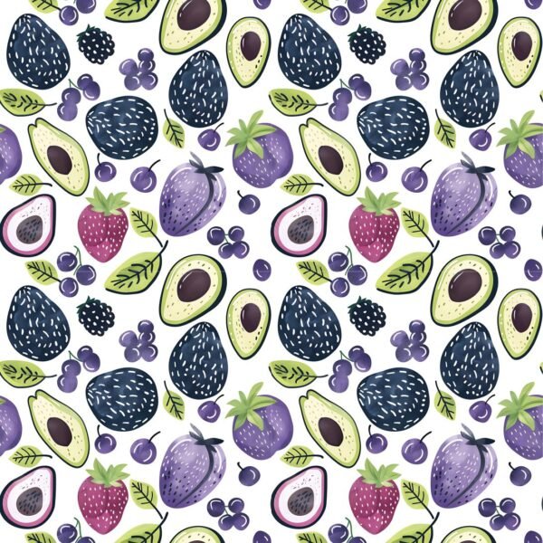 Lycra Estampada - Fruits