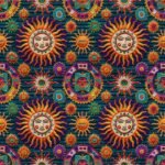 Lycra Estampada - Sol