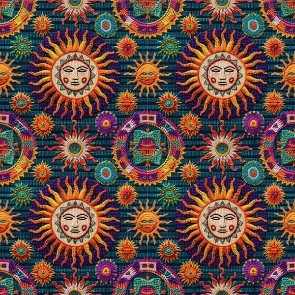 Lycra Estampada - Sol