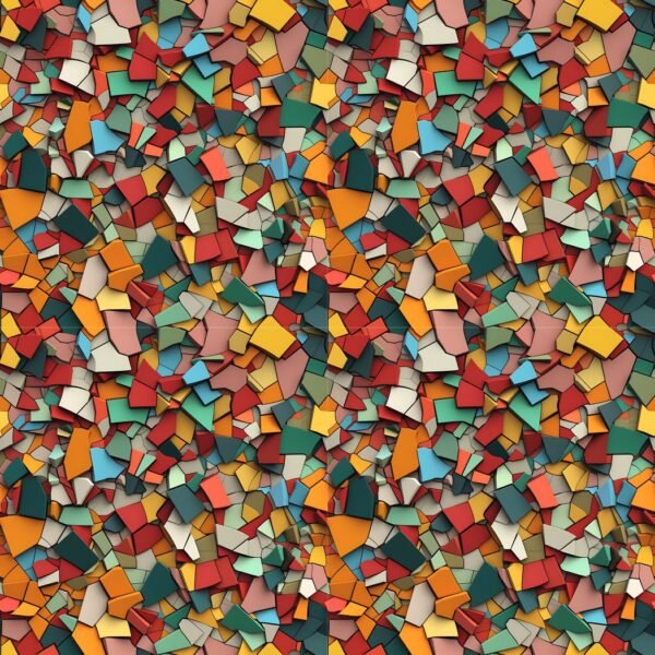 Lycra Estampada - Multicolors Stone