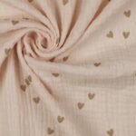 Musselina Corações - Bege - Image 3