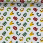 Popeline Alfabeto 3D