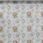 Popeline Digital Jungle - Branco