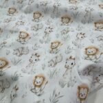 Popeline Digital Jungle - Branco - Image 3