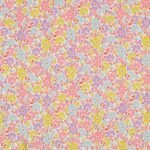 Popeline Resinada Summer Flowers - Branco - Image 4