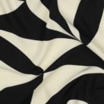 Seda c/ Lycra Geometric - Preto - Image 3