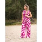 Seda c/ Lycra Geometric - Preto - Image 5