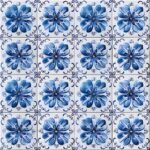 Lycra Estampada - Azuleijo