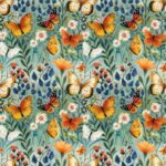 Lycra Estampada - Borboletas