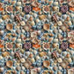 Lycra Estampada - Oceano