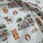 Popeline Digital Bosque - Branco - Image 3