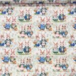 Popeline Digital Páscoa Coelhinhos