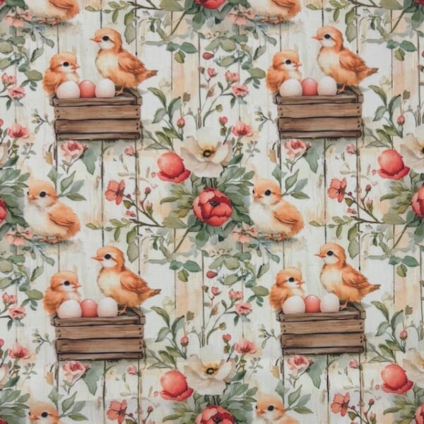 Popeline Pintainhos Páscoa