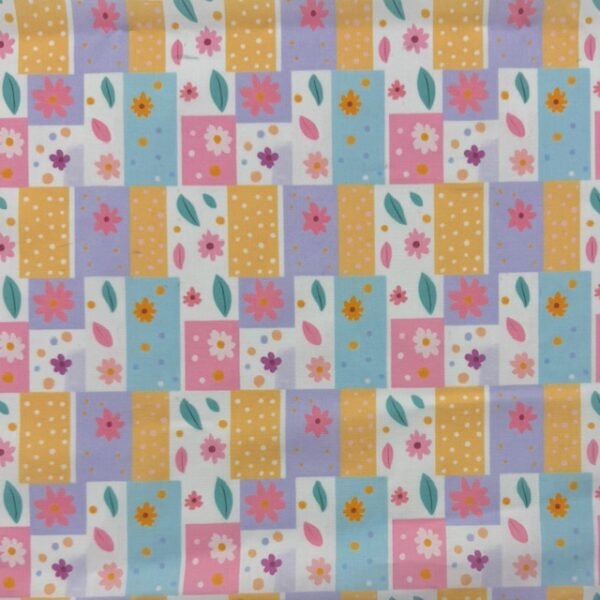 Popeline Summer Time - Branco