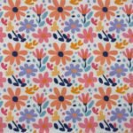 Popeline Summer Time - Branco