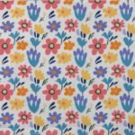 Popeline Summer Time - Branco