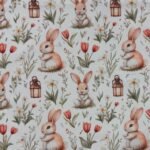 Popeline Coelhinho Páscoa - Cru