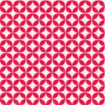 Lycra Estampada - Star Red