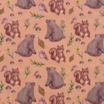 Popeline Forest - Laranja