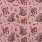 Popeline Forest - Rosa