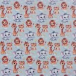 Popeline Jungle - Azul