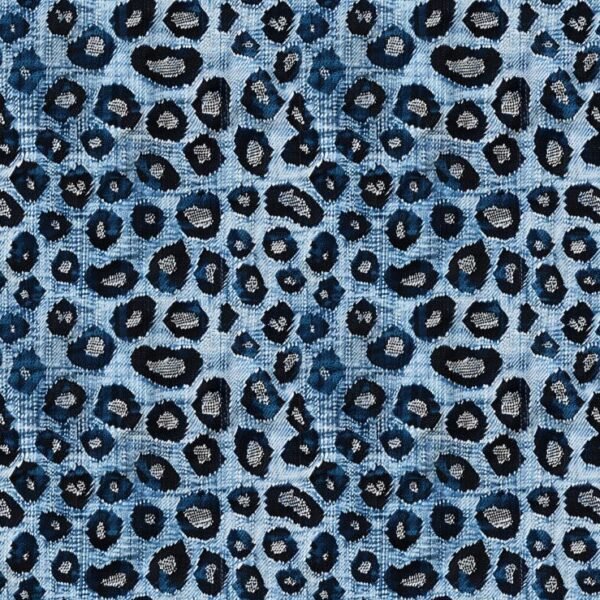 Lycra Estampada - Jeans Leopardo