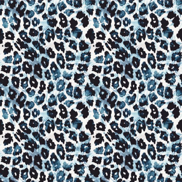 Lycra Estampada - Jeans Leopardo