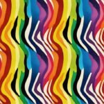 Lycra Estampada - Zebra Multicolor