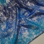 Lycra Flash Foile - Neon Azul