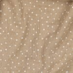 Musselina Pintas - Bege