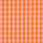 Popeline Fio Tinto Xadrez - Laranja/Salmão - Image 2