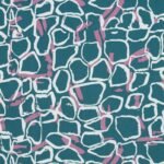 Viscose Abstract - Azul Petróleo