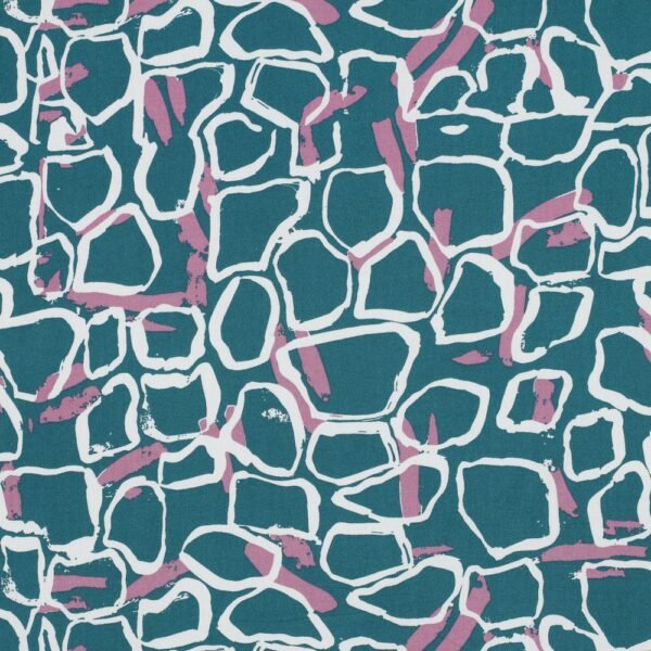 Viscose Abstract - Azul Petróleo