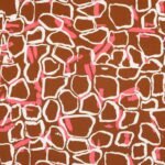 Viscose Abstract - Camel