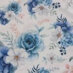 Popeline Rose - Azul