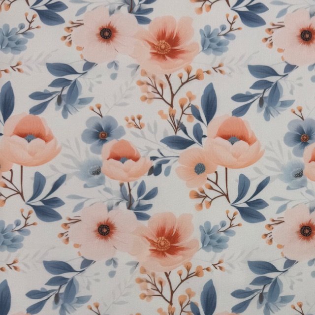 Popeline Flowers Collection (1) Popeline Flowers Collection - Image 1