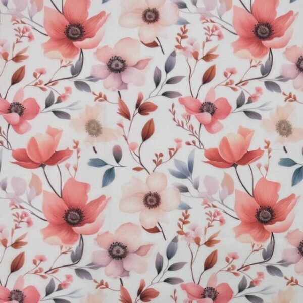 Popeline Flowers Collection